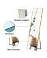 Фото #6 товара Aluminium Frame Full Body Mirror - Golden 63" X 20"