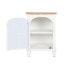Фото #6 товара Ночной столик Home ESPRIT Белый Натуральный Металл Ель 45 x 40 x 56 cm