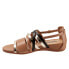 Фото #4 товара Softwalk Tula S2009-266 Womens Brown Leather Strap Sandals Shoes 5.5