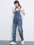 Фото #8 товара ANNA-KACI Women's Denim Classic Jeans Straight Leg Pockets Jeans Dungarees