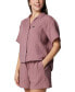 ფოტო #8 პროდუქტის Women's Holly Hideaway Breezy Cotton Top