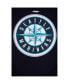 ფოტო #5 პროდუქტის Men's Navy, Seattle Mariners Taping T-shirt