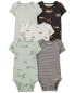 Фото #13 товара Baby 5-Pack Short-Sleeve Bodysuits 3M