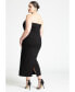 ფოტო #2 პროდუქტის Plus Size Corset Column Dress