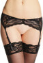 Фото #1 товара b.tempt'd by Wacoal 186796 Womens Lace Kiss Garter Belt Night Size P/S