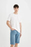 Slim Fit Jean Bermuda C2692AX24SM