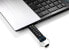 iStorage datAshur 256-bit 8GB USB 2.0 secure encrypted flash drive IS-FL-DA-256-8 - 8 GB - USB Type-A - 2.0 - 27 MB/s - Sleeve - Black