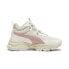 Фото #6 товара Puma Cassia Via Mid Lace Up Womens White Sneakers Casual Shoes 39130906