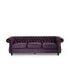 Фото #1 товара Somerville Chesterfield Tufted Jewel Toned Sofa with Scroll Arms