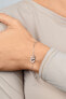 Charming silver heart bracelet BRC138W