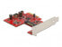 Фото #3 товара Delock 90058 - PCIe - USB 3.2 Gen 2 (3.1 Gen 2) - PCIe 3.0 - SATA 15-pin - Red - White - PC