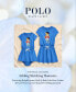 ფოტო #4 პროდუქტის Baby Girls Polo Bear Cotton Jersey Dress
