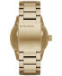 ფოტო #2 პროდუქტის Men's Rasp Gold-Tone Stainless Steel Bracelet Watch 46x53mm DZ1761