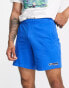 Фото #1 товара Il Sarto racer logo jersey shorts in cobolt