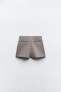 Фото #6 товара Асимметричная юбка-шорты ZARA