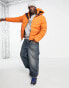 Фото #4 товара Timberland Neo Summit warmest quilted hooded jacket in orange