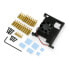 Фото #4 товара Case-heat sink + fan - Alloy Heatsink for Raspberry Pi 4B - aluminum - black