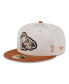 Фото #1 товара Men's Stone, Brown Cincinnati Reds 2024 Clubhouse 59FIFTY Fitted Hat
