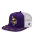 Фото #1 товара Men's Purple, White Minnesota Vikings Original Classic Golfer Adjustable Hat