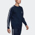 Фото #6 товара adidas originals三叶草 Knit Crew 圆领套头卫衣 男款 学院藏青蓝 开学季 / Толстовка Adidas originals Knit Crew DH5751