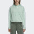 Фото #4 товара Толстовка adidas originals Cropped Hoodie, женская, зеленая