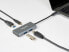 Фото #5 товара Delock 63261 - USB 3.2 Gen 2 (3.1 Gen 2) Type-C - USB 3.2 Gen 2 (3.1 Gen 2) Type-A - USB 3.2 Gen 2 (3.1 Gen 2) Type-C - 10000 Mbit/s - Black - Grey - Aluminium - 0.12 m