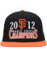 Men's Black San Francisco Giants World Series Champs Snapback Hat