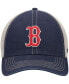 Фото #2 товара Men's Navy Boston Red Sox Trawler Clean Up Trucker Snapback Hat