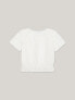 Kids' Tonal Logo Seersucker Top