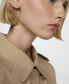 ფოტო #3 პროდუქტის Women's Belt Detail Classic Trench Coat