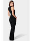 ფოტო #4 პროდუქტის Women's Knit Illusion Jumpsuit