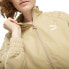 Puma T7 Track Full Zip Jacket Womens Beige Casual Athletic Outerwear 62421783