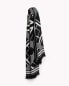 Фото #2 товара rag & bone Color-Block Scarf (Black/White) Scarves 260213