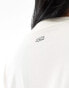 ASOS 4505 Curve Icon boxy heavyweight oversized t-shirt with quick dry in vintage white