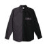 Фото #2 товара Puma Nyc Remix Twill Overshirt Mens Black, Grey Casual Athletic Outerwear 624503
