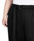 ფოტო #4 პროდუქტის Plus Size Belted Scuba Pants