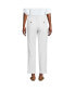 Фото #2 товара Women's Mid Rise Classic Straight Leg Chino Ankle Pants