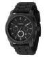 Фото #1 товара Часы Fossil Chronograph Machine Black Silicone Touch 45mm