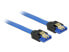 Delock 84981 - 1 m - SATA III - SATA 7-pin - SATA 7-pin - Male/Male - Black - Blue