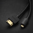 Фото #3 товара Kabel przewód Audio Video microHDMI - HDMI 2.0 1m czarny