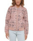 ფოტო #1 პროდუქტის Women's Diamond Quilted Casual Bomber Jacket