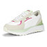 Фото #2 товара Puma Cruise Rider Nu Brighter Days Lace Up Womens White Sneakers Casual Shoes 3