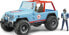 Фото #1 товара Игрушечный транспорт Bruder Professional Series Jeep Cross country Racer blue with driver (02541)