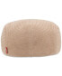 Men's Fleece-Lined Corduroy Flat Top Ivy Hat