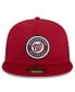 Men's Red Washington Nationals 2024 Clubhouse 59FIFTY Fitted Hat Красный, 7 1/8 - фото #2