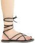 Фото #6 товара Women's Tarin Lace-Up Flat Sandal