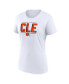 Фото #2 товара Women's Brown, White Cleveland Browns Two-Pack Combo Cheerleader T-shirt Set