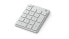 Фото #1 товара Microsoft Number Pad - Bluetooth - 18 - Universal - White