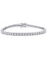 ფოტო #1 პროდუქტის Lab-Created Moissanite Tennis Bracelet (5-1/10 ct. t.w.) in Sterling Silver