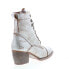 Фото #8 товара Bed Stu Judgement F385001 Womens Beige Leather Lace Up Ankle & Booties Boots